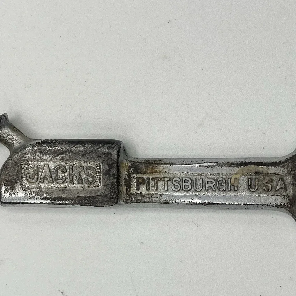 Vintage Duff Norton Railroad Jacks Advertising Bottle Opener Pittsburg PA